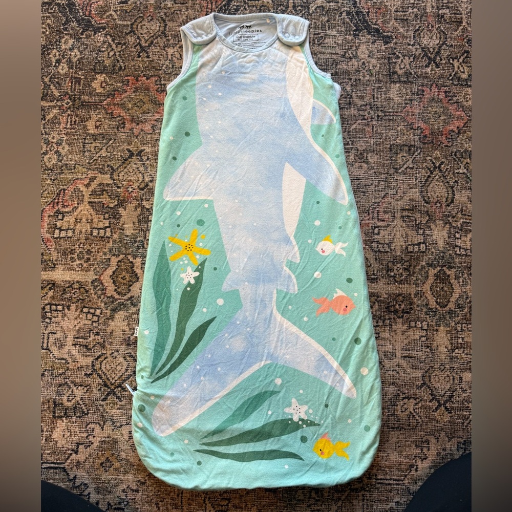 Little Sleepies shark sleep sack